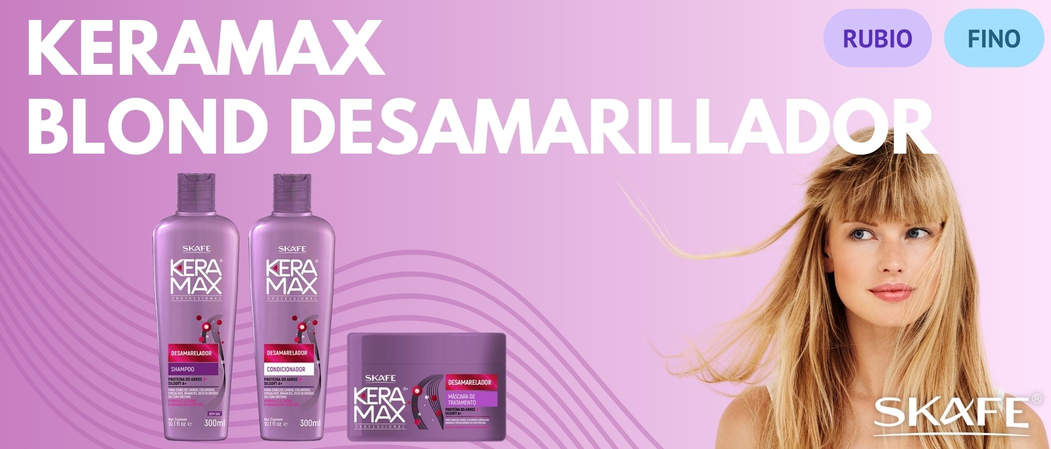 Keramax blond desamarillador